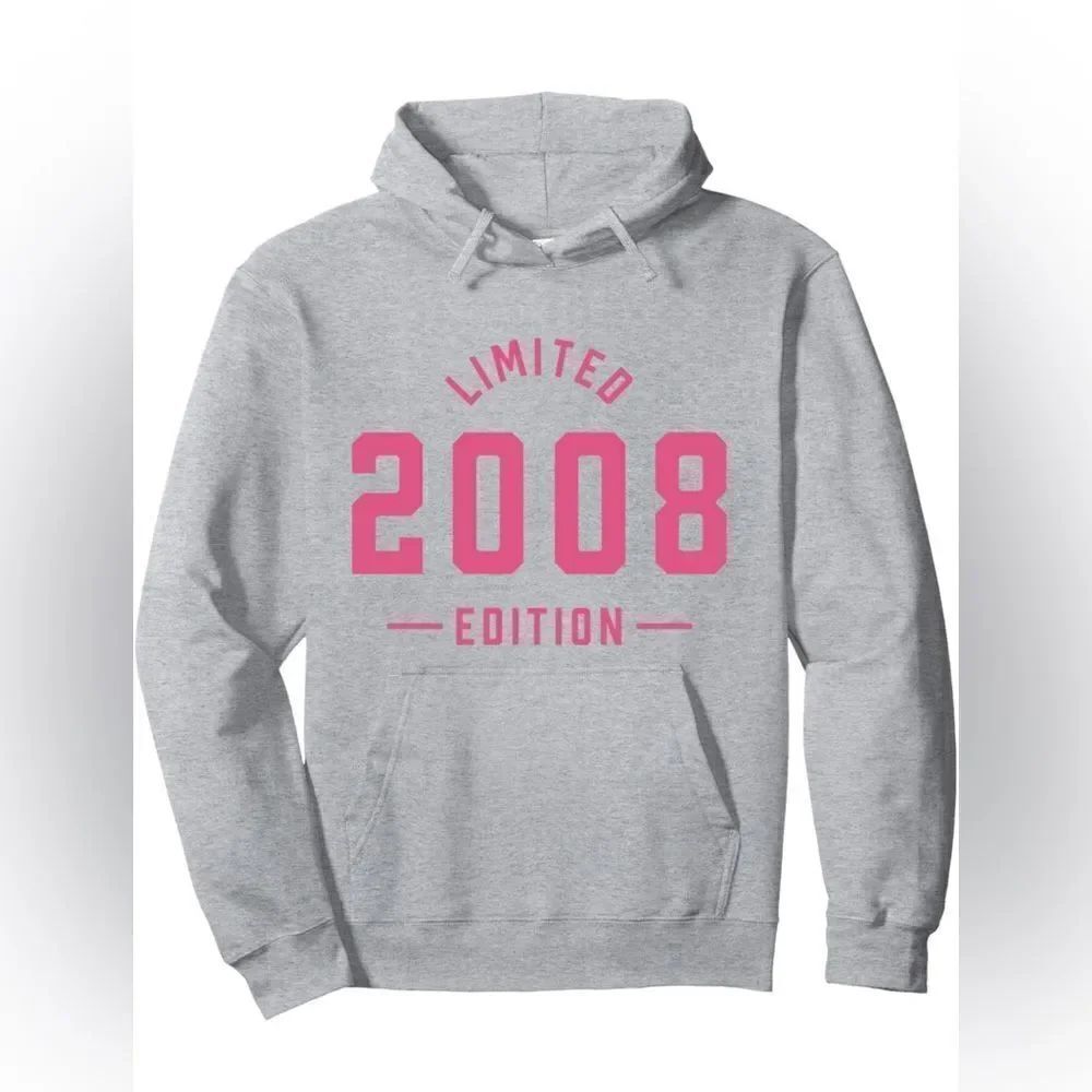 Pink and Grey limited edition 2008 hoodie